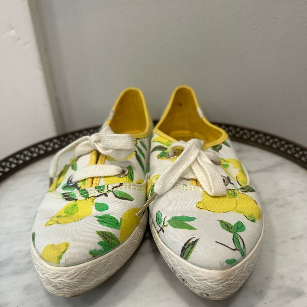 Kate Spade + Keds lemon sneakers - Picture 10 of 10